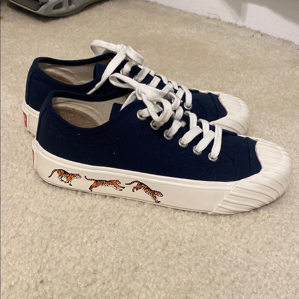 Kenzo Navy and White Women's Sneakers